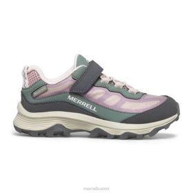 Merrell Moab nopeus alhainen ilmastointi vedenpitävä (mk167235) HBNB1361 - Merrell Suomi pölyinen pinkki/oliivi lapset kenkiä