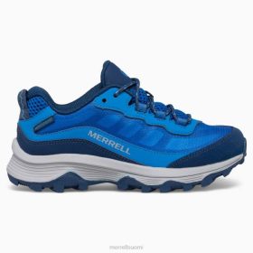 Merrell Moab nopeus alhainen vedenpitävä (mk265940) HBNB1374 - Merrell Suomi sininen lapset kenkiä