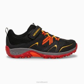 Merrell Trail Chaser kenkä (mk265717) HBNB1460 - Merrell Suomi musta/harmaa/punainen lapset kenkiä