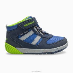 Merrell bare steps ridge jr hiker (ml262608) HBNB1459 - Merrell Suomi laivastonsininen/vihreä lapset kenkiä