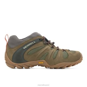 Merrell chameleon 8 stretch (j033419) HBNB282 - Merrell Paljasjalkakengät Suomi oliivi miehet kenkiä