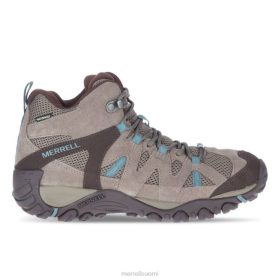 Merrell deverta 2 mid vedenpitävä (j034744) HBNB1269 - Merrell Paljasjalkakengät Suomi haukka / sotilas naiset kenkiä