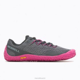 Merrell höyrykäsine 6 (j067722) HBNB856 - Merrell Paljasjalkakengät Suomi graniitti/fuksia naiset kenkiä