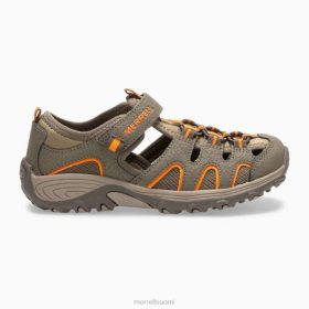 Merrell hydro h2o retkeilijäsandaali (mk261856k) HBNB1411 - Merrell Suomi aseen savu/oranssi lapset kenkiä
