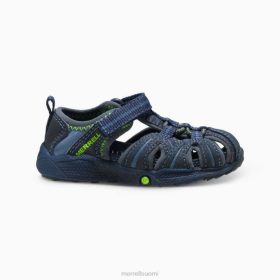 Merrell hydro jr. sandaali (mt53375) HBNB1407 - Merrell Suomi laivastonsininen / vihreä lapset kenkiä
