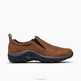 Merrell jungle moc nubuck (j60831) HBNB356 - Merrell Paljasjalkakengät Suomi ruskea miehet kenkiä
