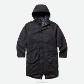 Merrell kaidou keskipainoinen eristetty parka (jwf26500-010) HBNB1247 - Merrell Suomi musta miehet vaatteet
