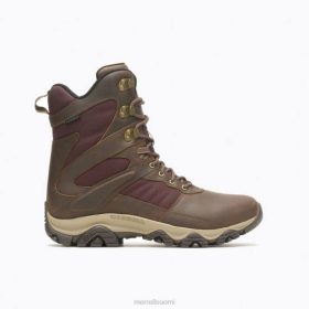 Merrell moab 2 timber 8'' vedenpitävä (j004649) HBNB637 - Merrell Paljasjalkakengät Suomi toffee miehet kenkiä