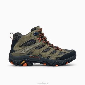Merrell moab 3 mid (j035867) HBNB134 - Merrell Paljasjalkakengät Suomi oliivi miehet kenkiä