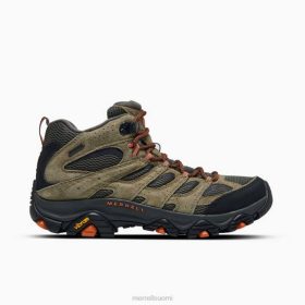 Merrell moab 3 mid vedenpitävä (j035841) HBNB127 - Merrell Paljasjalkakengät Suomi oliivi miehet kenkiä