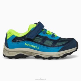 Merrell moab nopeus alhainen ilmastointi jr. vedenpitävät tennarit (ml267122) HBNB1368 - Merrell Suomi laivasto/hei viz lapset kenkiä