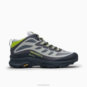 Merrell moab nopeus mid gore-tex (j066907) HBNB191 - Merrell Paljasjalkakengät Suomi puuhiili miehet kenkiä