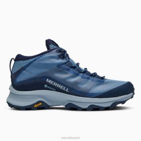 Merrell moabin nopeus keski Gore-Tex (j135418) HBNB879 - Merrell Paljasjalkakengät Suomi laivasto naiset kenkiä