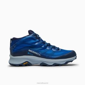 Merrell moabin nopeus mid gore-tex (j135413) HBNB193 - Merrell Paljasjalkakengät Suomi laivasto miehet kenkiä
