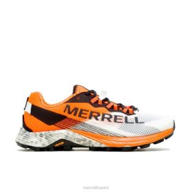 Merrell mtl long sky 2 (j067567) HBNB6 - Merrell Paljasjalkakengät Suomi valkoinen/oranssi miehet kenkiä