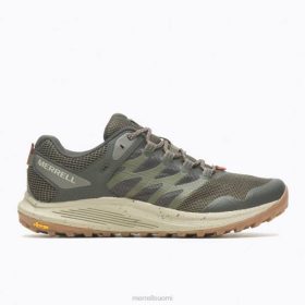 Merrell nova 3 (j067609) HBNB197 - Merrell Paljasjalkakengät Suomi oliivi miehet kenkiä