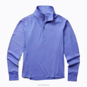 Merrell polkujuoksu 1/4 zip (jwf26557-423) HBNB1127 - Merrell Suomi bajan sininen miehet vaatteet