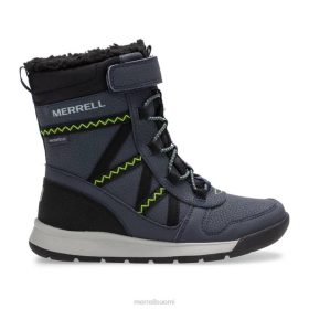 Merrell snow crush 2.0 vedenpitävät saappaat (mk263127k) HBNB1508 - Merrell Suomi laivasto/kalkki lapset kenkiä