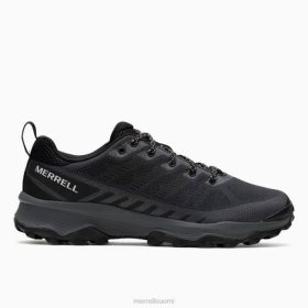Merrell speed eco (j036985) HBNB27 - Merrell Paljasjalkakengät Suomi musta/asfaltti miehet kenkiä