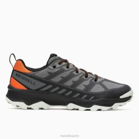 Merrell speed eco (j036987) HBNB28 - Merrell Paljasjalkakengät Suomi hiiltä/mandariinia miehet kenkiä