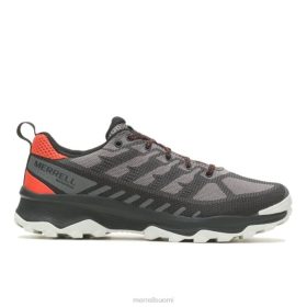 Merrell speed eco vedenpitävä (j036999) HBNB73 - Merrell Paljasjalkakengät Suomi hiiltä/mandariinia miehet kenkiä