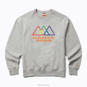 Merrell ulkoilu sopii kaikille pyöreäkauluksinen collegepaita (jms26875-050) HBNB748 - Merrell Suomi kanervan harmaa miehet vaatteet