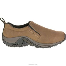 Merrell viidakkomoc nubuck leveä (j63839w) HBNB307 - Merrell Paljasjalkakengät Suomi ruskea nubukki miehet kenkiä